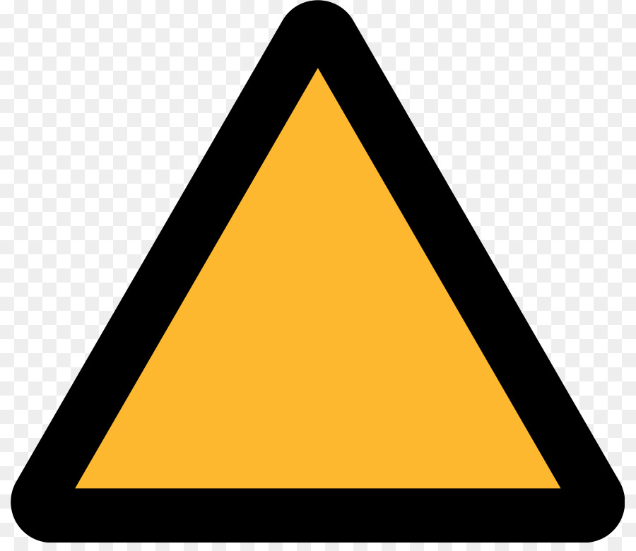 Cartello di avvertimento Simbolo di Clip art - Attenzione Simbolo A Forma Di Triangolo
