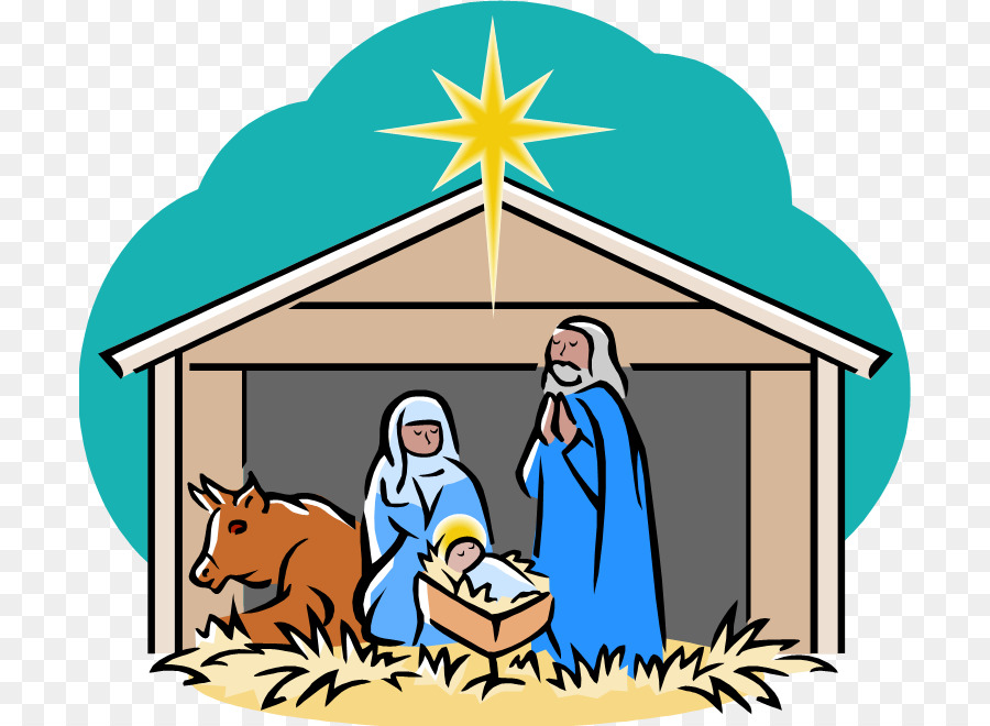 Bethlehem cảnh Giáng sinh Giáng sinh của Jesus Clip nghệ thuật - máng cỏ hình ảnh