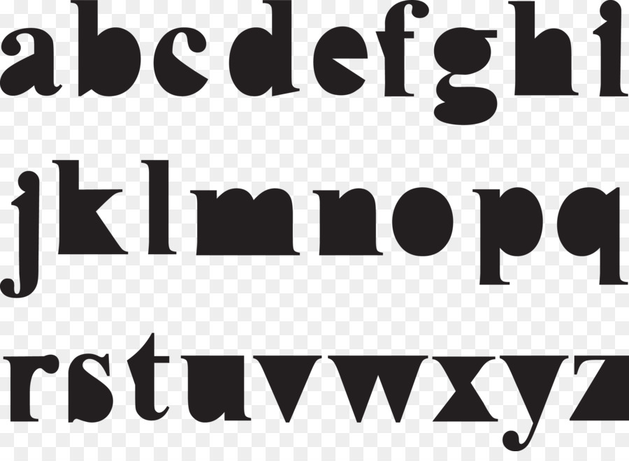 Progettazione grafica Monocromatica - circo font di microsoft word