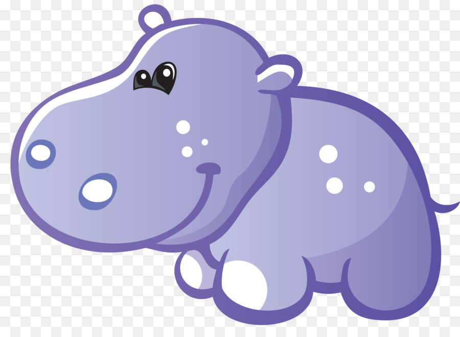 Nilpferd Kätzchen Cartoon Clip art - Hippo