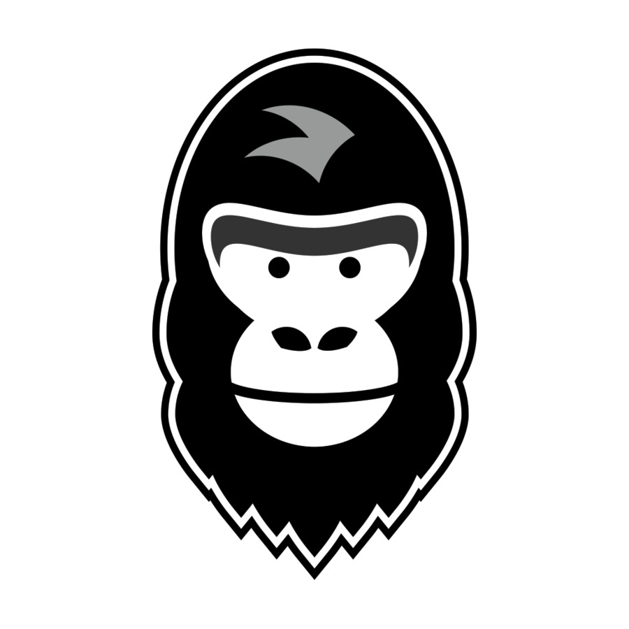 Gorilla Logo Ape - Con khỉ đột