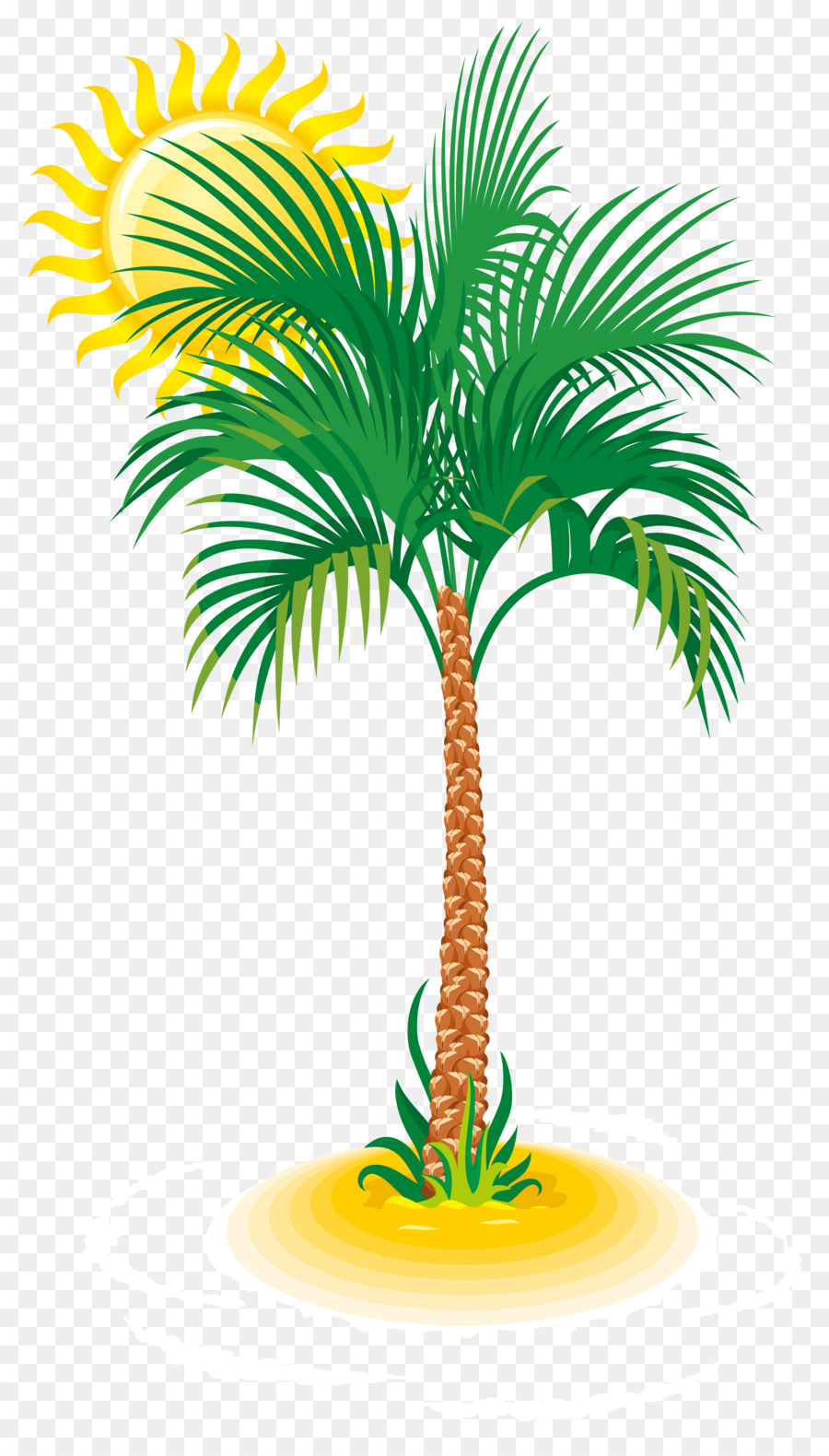 Coconut Tree Cartoon