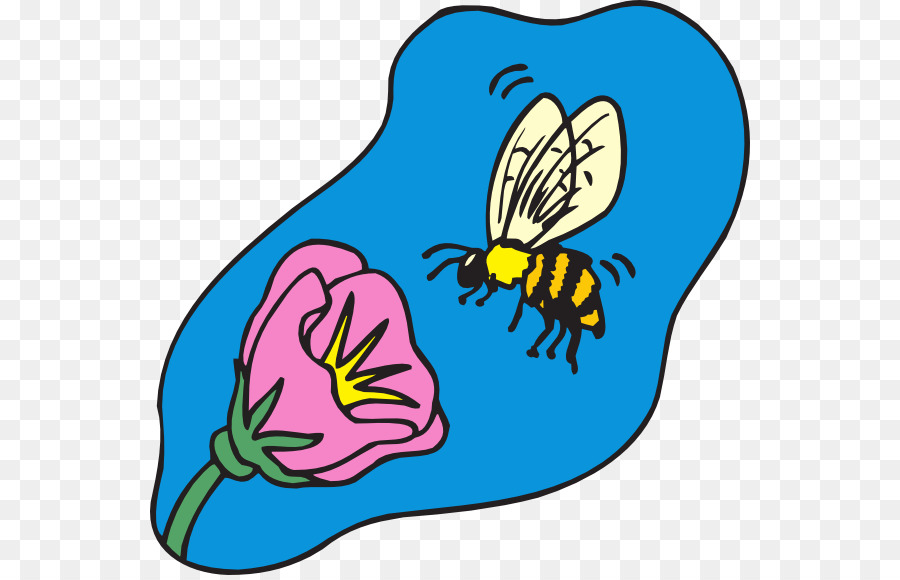 Bee pollen-Blume Honey bee Clip art - Pollen ClipArts