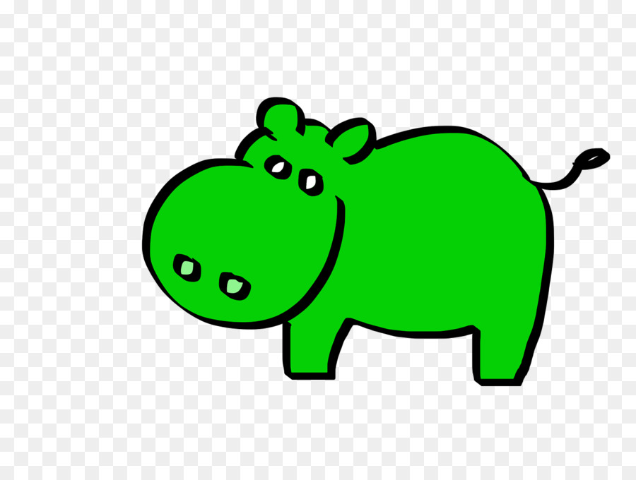 Nilpferd clipart - Hippo