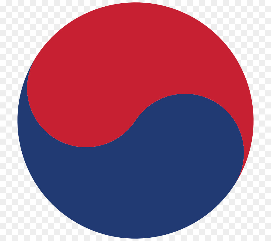 Bandiera della Corea del Sud Joseon, Yin e yang coreano - Arti Marziali Simbolo