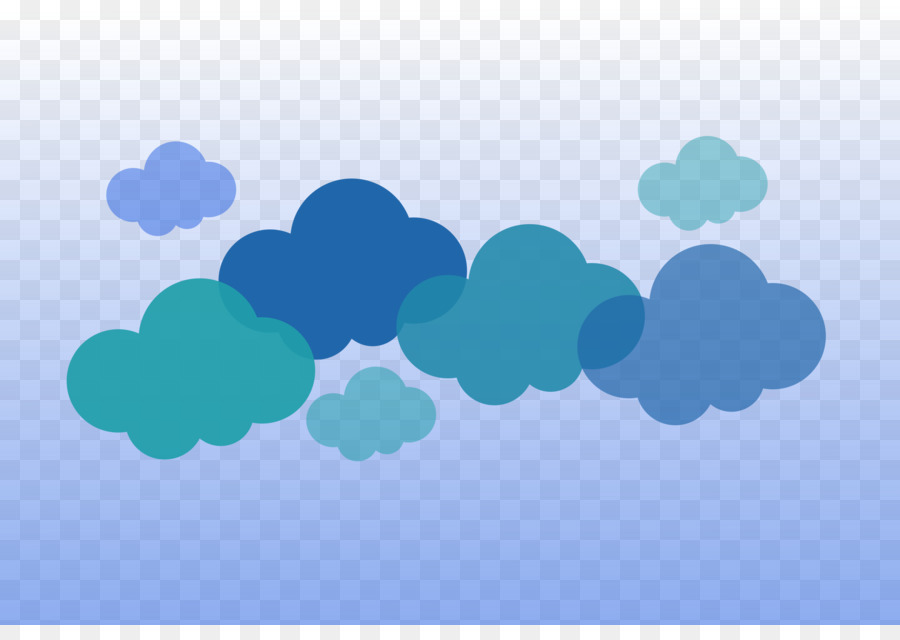 Cloud-computing-Himmel Zeichnen - Wolken