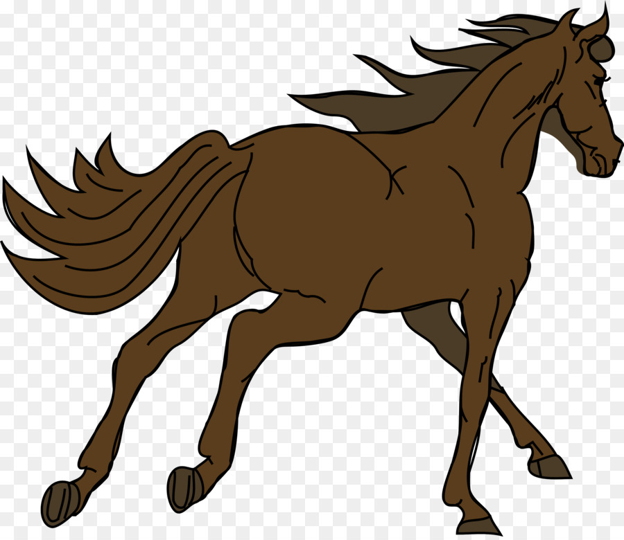 American Quarter Horse-Pony-Hengst-Animation, Clip art - Pferd