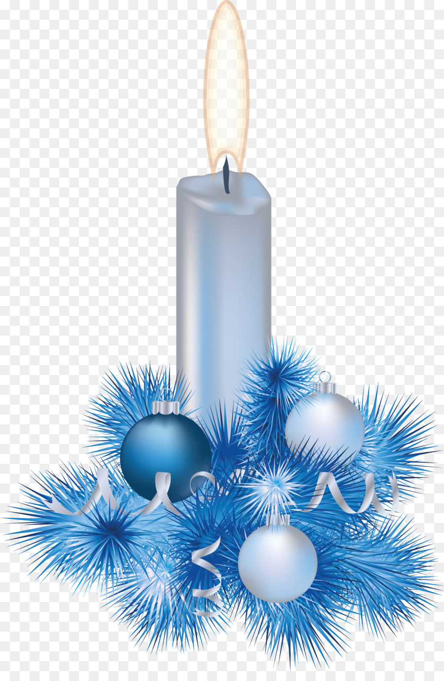 Santa Claus Christmas ornament, Kerze Clip art - Eiszapfen