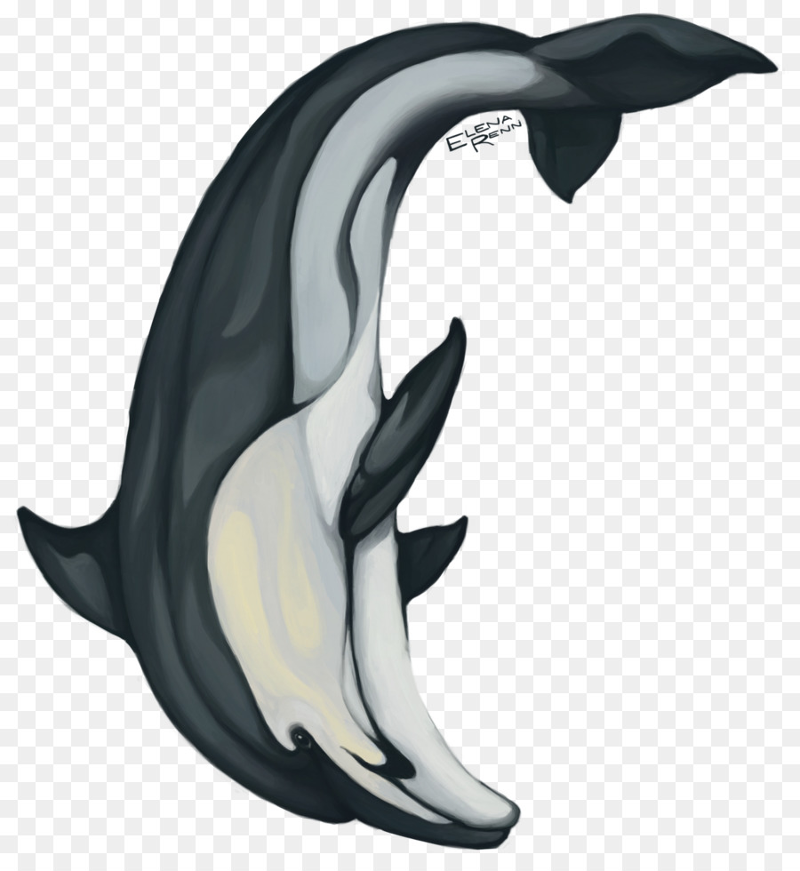 Dolphin-Aufkleber Colored pencil Cetacea Marine mammal - Delphin