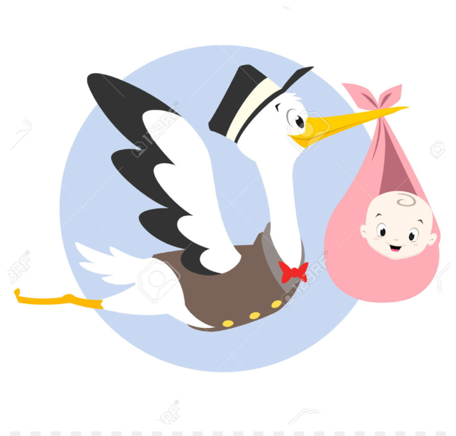 Baby Storch Clip art - Storch