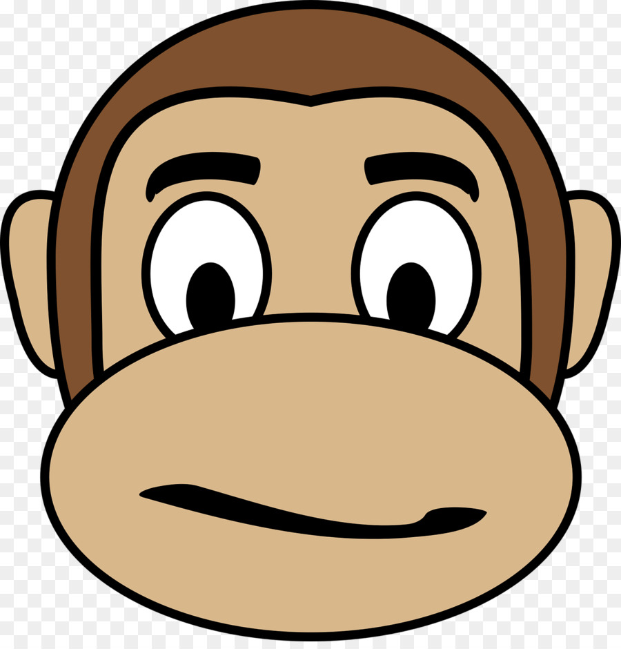 Affen Emoji-Affen-Zeichnung Clip art - Affe