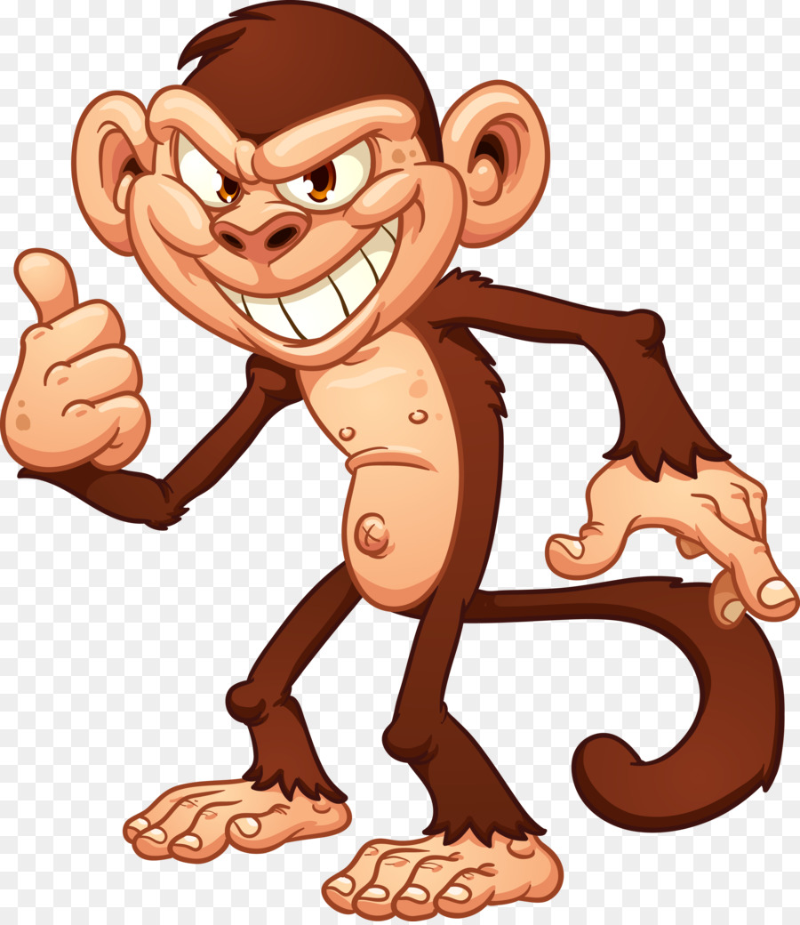 Il Male Scimmia Tre scimmie sagge Clip art - scimmia