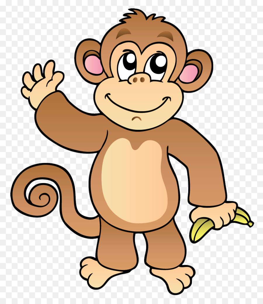 Monkey Cartoon png download - 918*1047 - Free Transparent Baby Monkeys png  Download. - CleanPNG / KissPNG