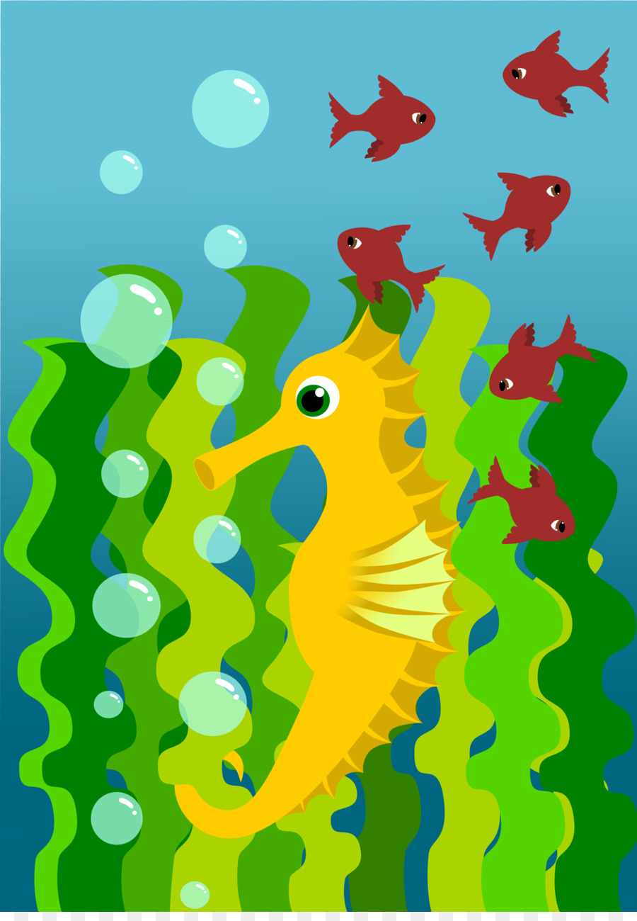 Unterwasser clipart - Seahorse