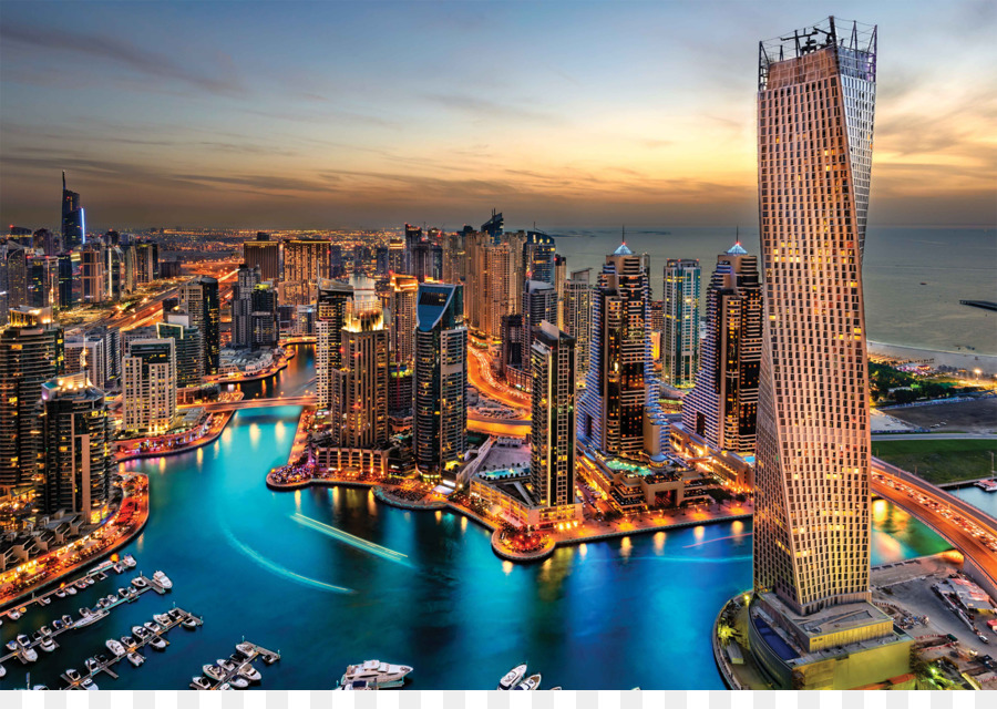 In Alto a Burj Khalifa Il Mondo centro commerciale Mall of the Emirates Città a Piedi - Sigillo di porto