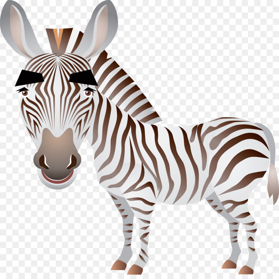 Lion Horse Zebra Clip art - zebra
