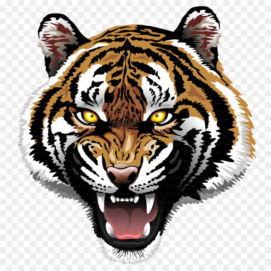 Bengal tiger Löwen Brüllen Clip-art - Tiger
