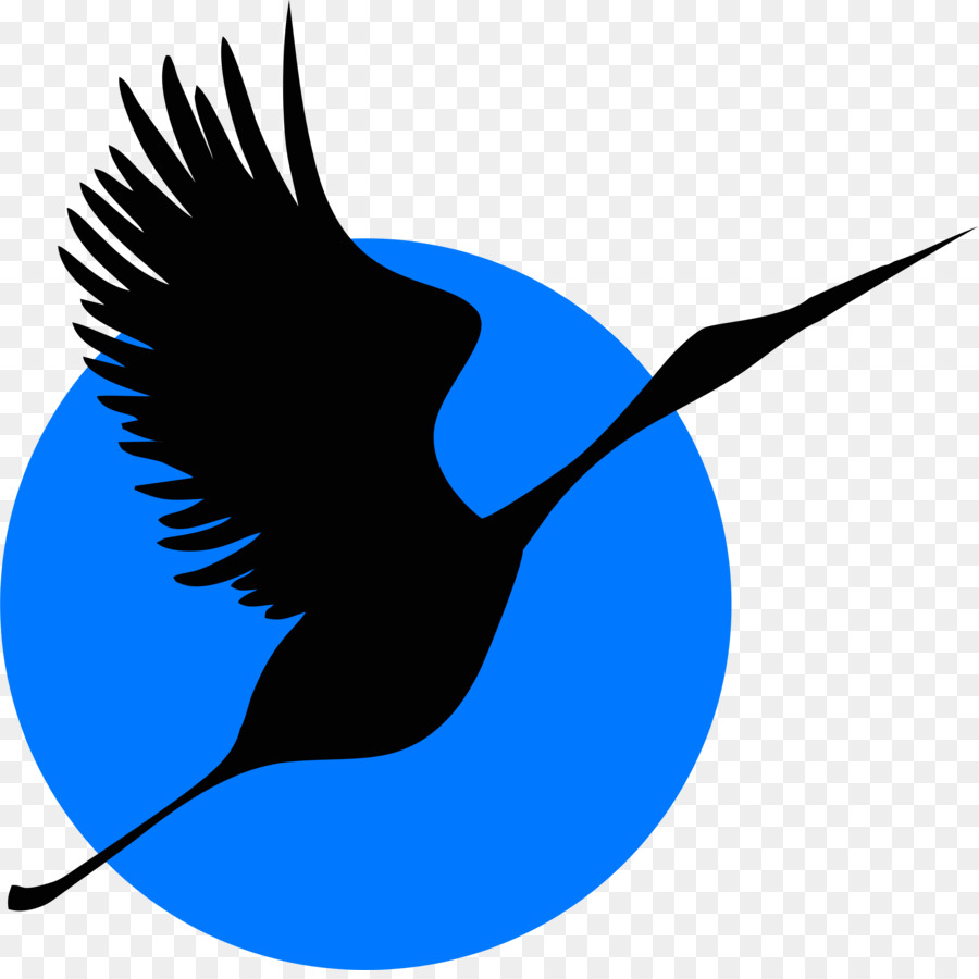 Vogel, Schnabel Kobaltblau - Storch