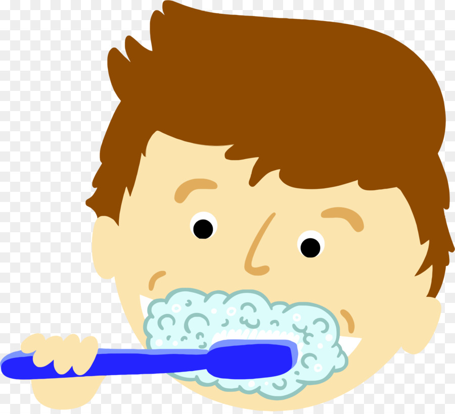La spazzolatura dei denti Spazzolino da denti Clip art - denti