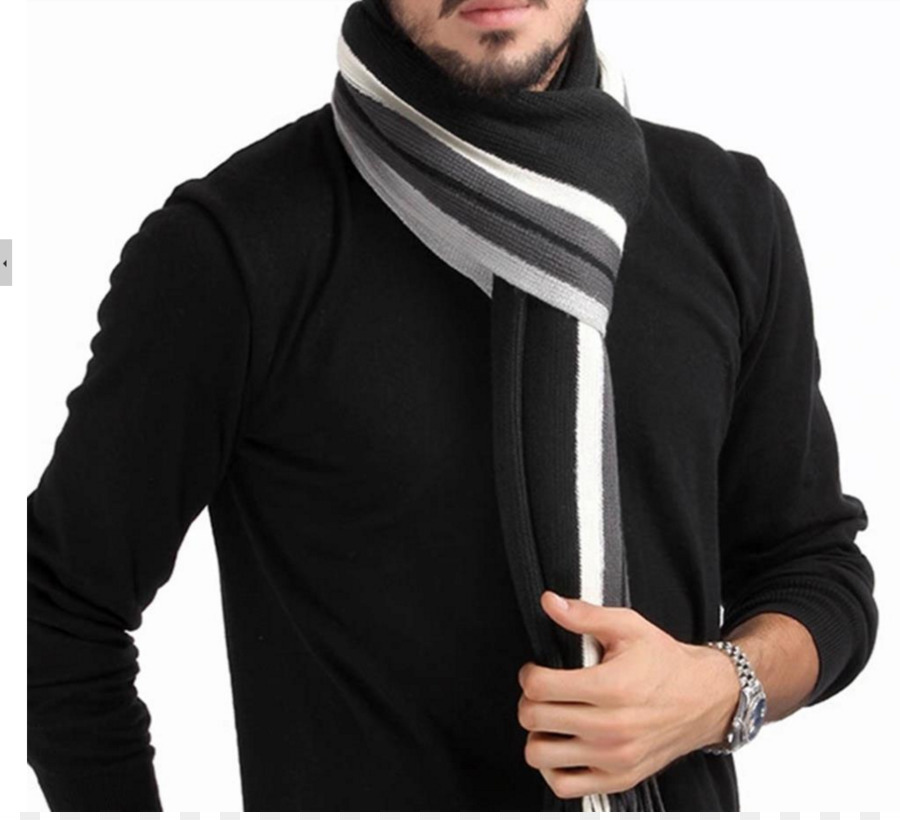 Schal aus Kaschmir-Wolle-Schal Fringe Tassel - Kleidung Taste