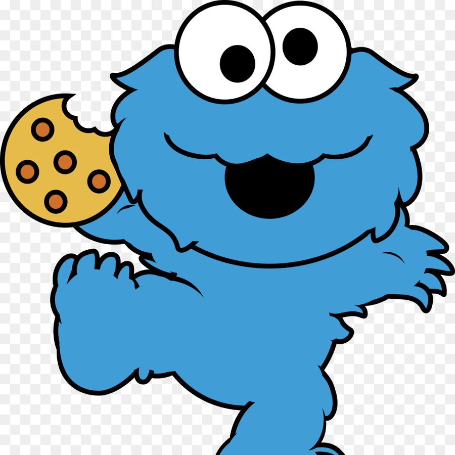 Cookie Monster Elmo Ernie Big Bird Clip art - biscotto