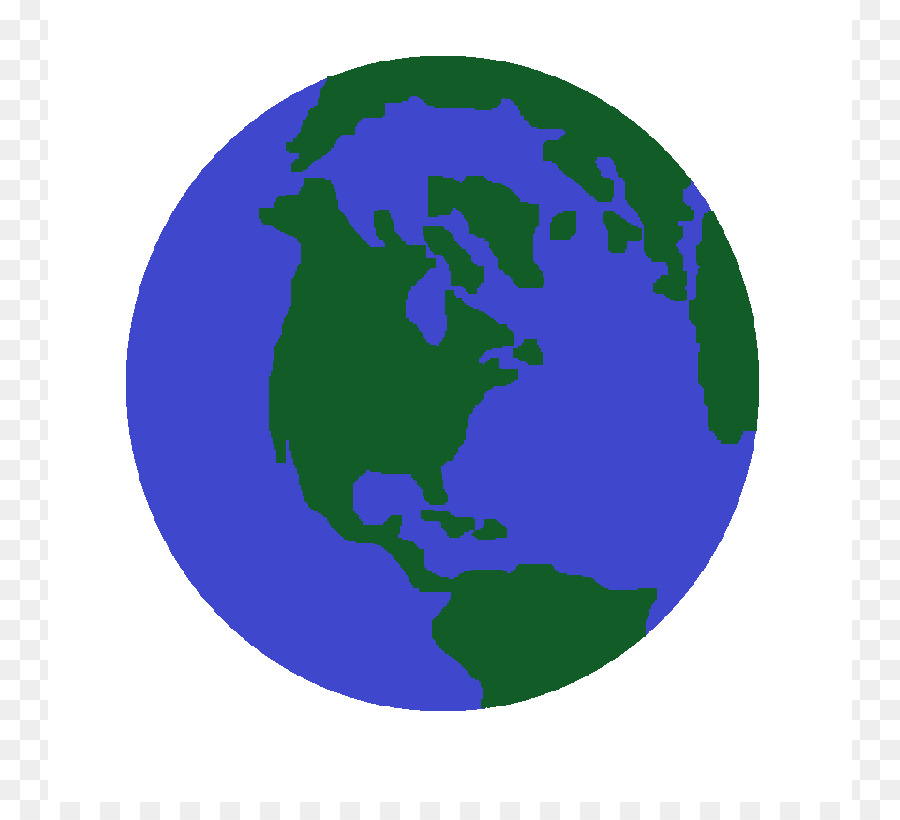 Erde, Globus, Grün, Violett - Zuckerdoodle ClipArt