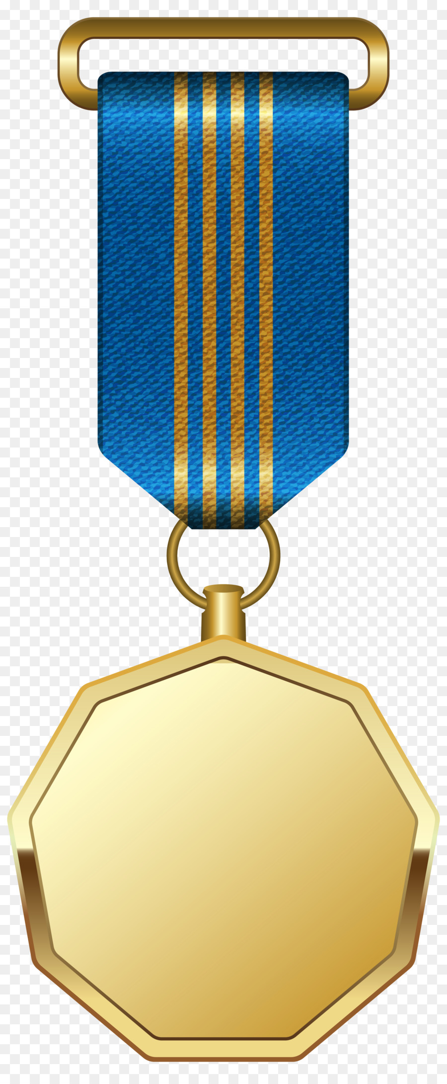 Gold medal Ribbon-clipart - Medaille