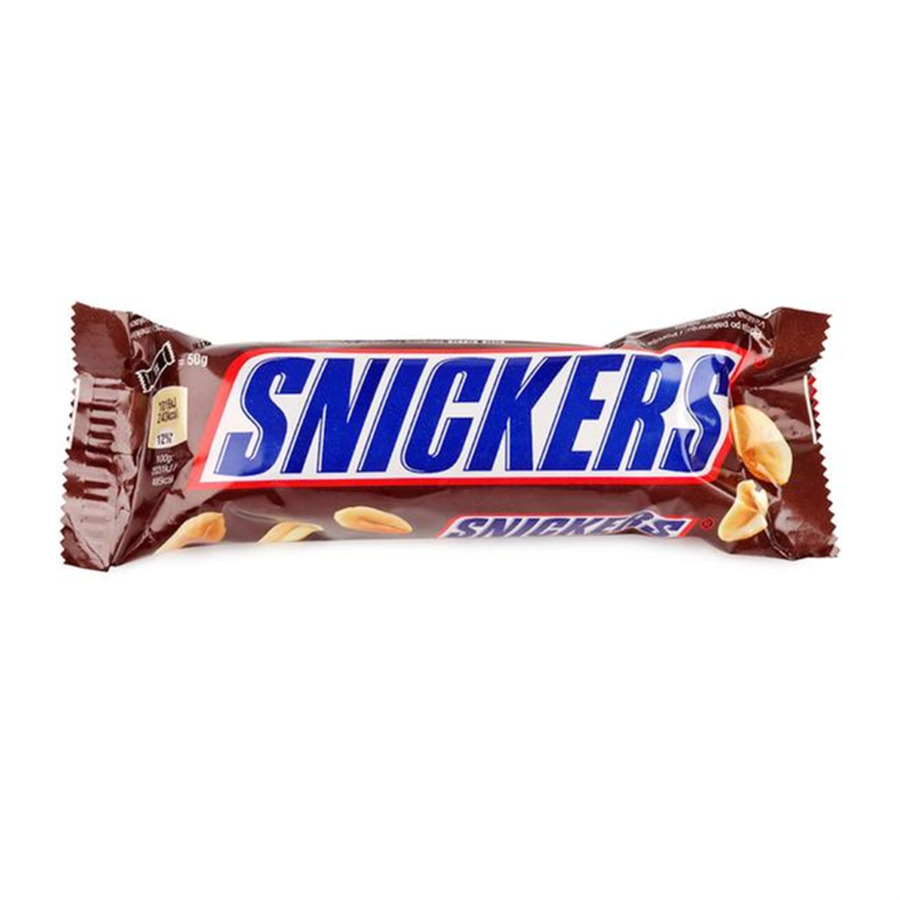 Schokoriegel Mars Twix Bounty Snickers - Snickers