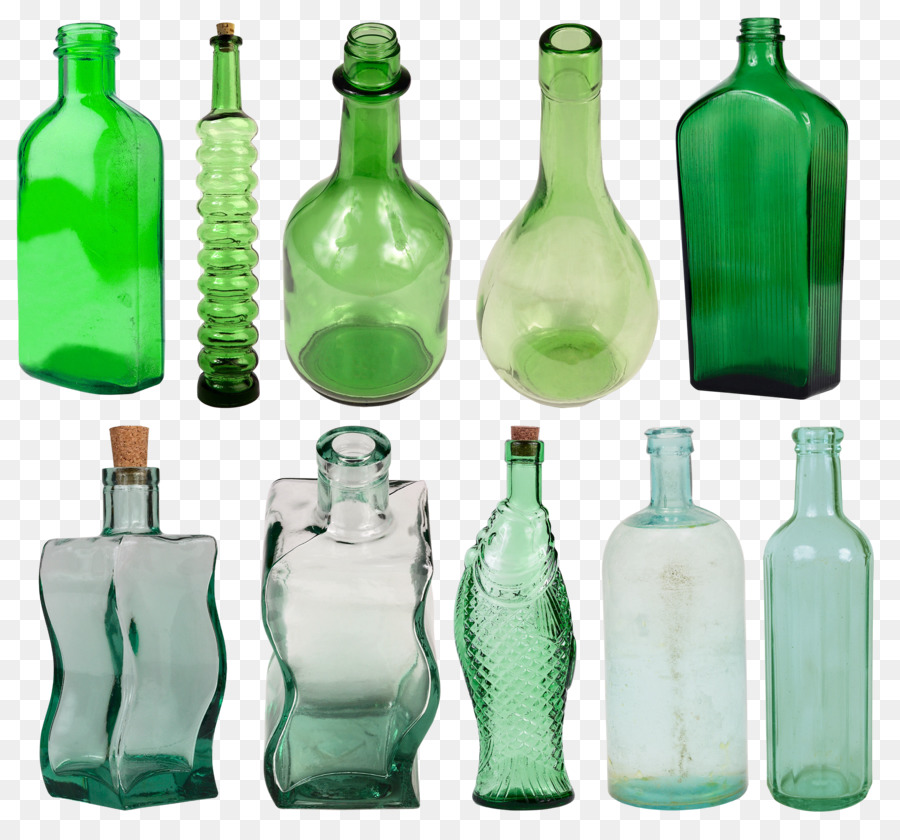 Ucraina Russia Bottiglia Contenitore di vetro di arte di Clip - bottiglia di acqua