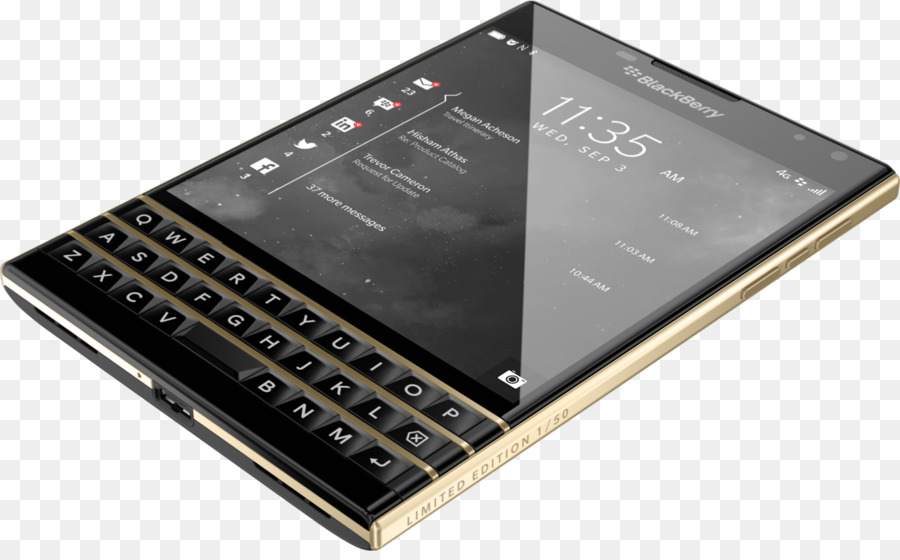 BlackBerry Passport Smartphone Gold - Blackberry