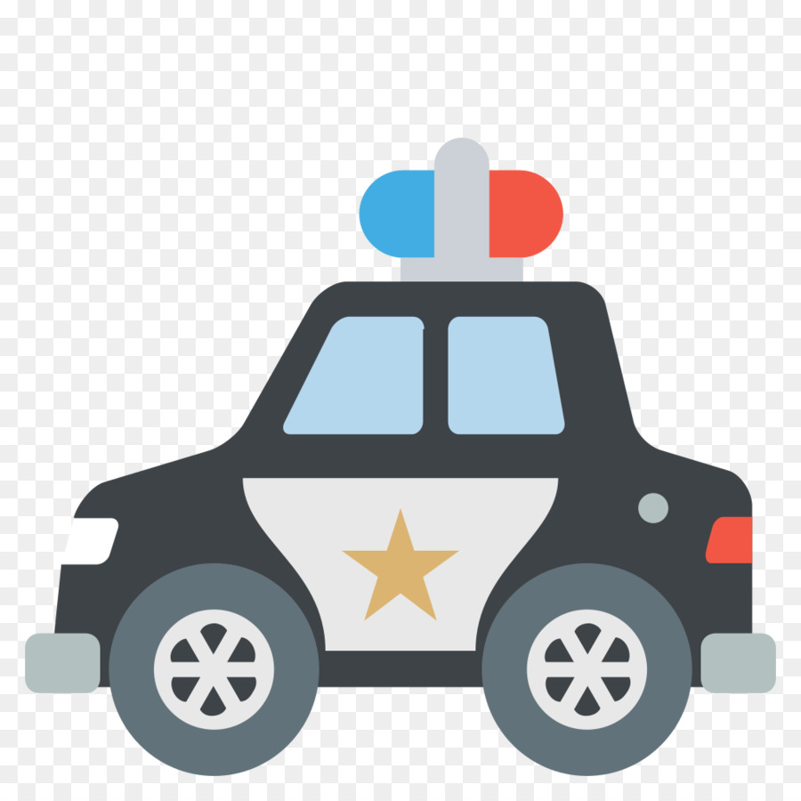 Auto della polizia Emoji auto della Polizia SMS - auto della polizia