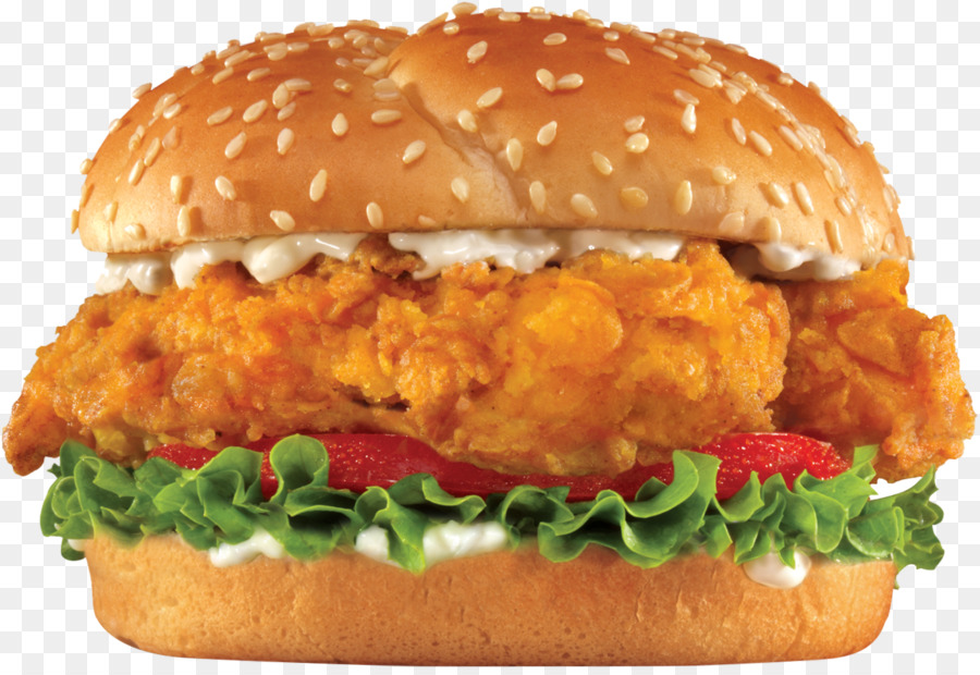 Hamburger Chicken Sandwich Hühner Finger Hühnchen Nugget Pommes frites - burger und sandwich
