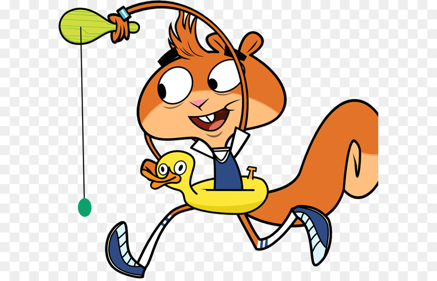 Show televisivo Nelvana Cartoon Network Animazione - scaredy squirrel clipart