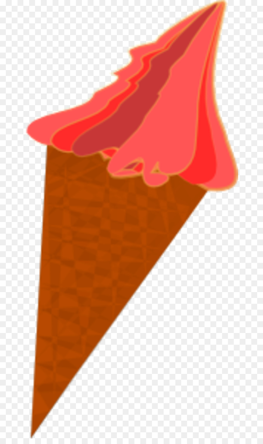Ice Cream Kegel mit Schokolade Eis Schnee Kegel - Kegel