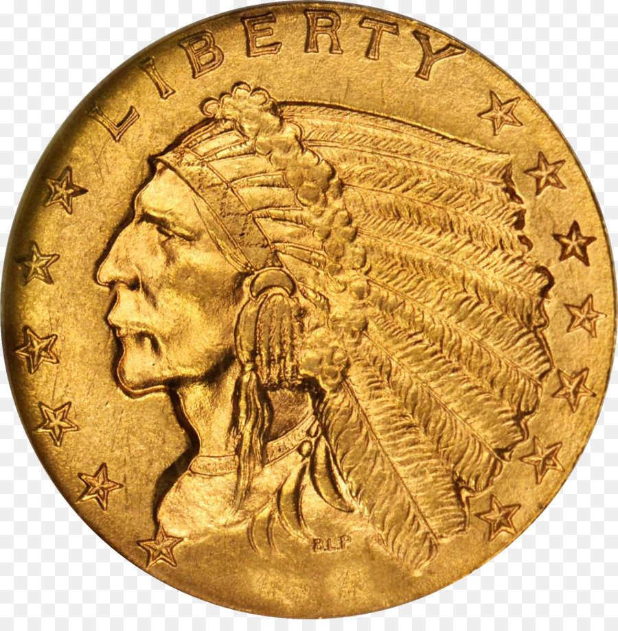 Moneta d'oro Indian Head pezzi d'oro Half eagle, American Gold Eagle - monete