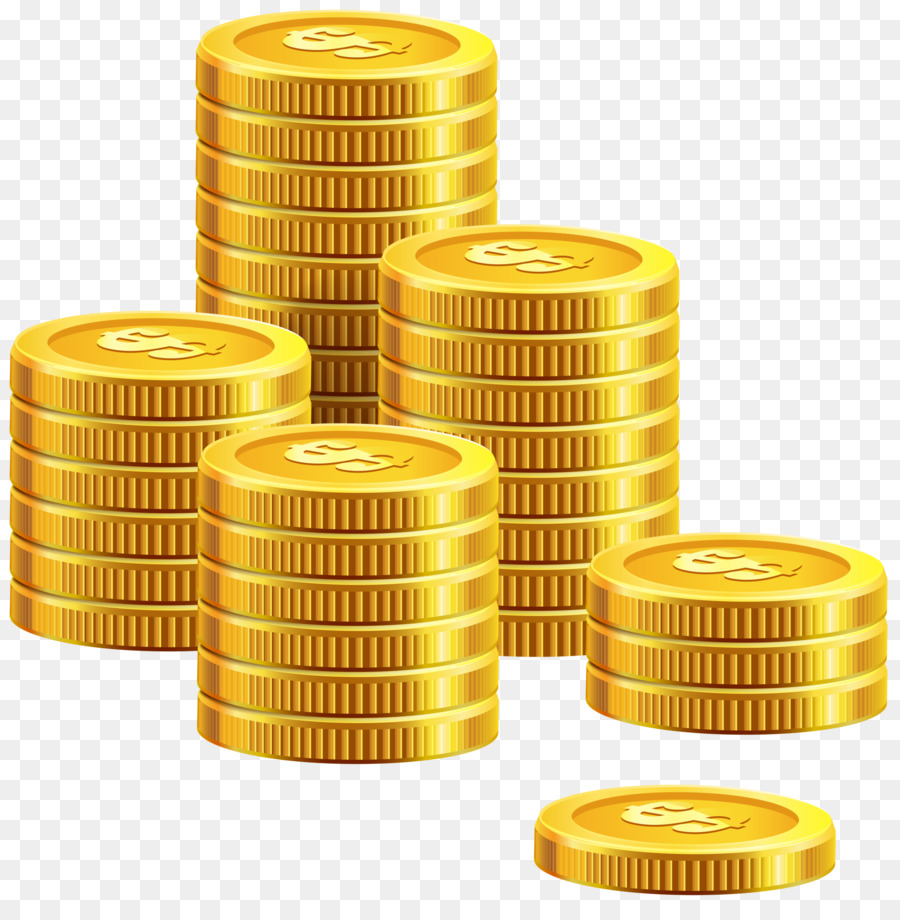Gold Münze clipart - Münzen