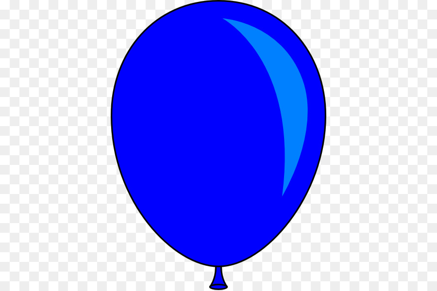 Palloncino Blu, Clip art - palloncino blu clipart