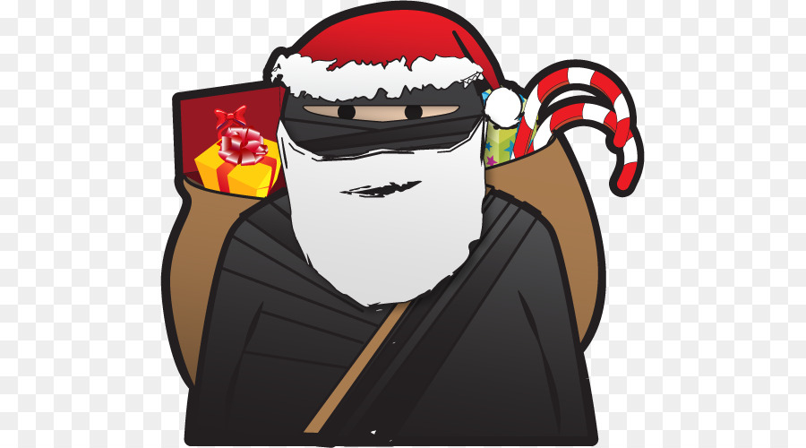 Babbo Natale Segreto Di Babbo Regalo Di Natale Gioco - ninja santa clipart