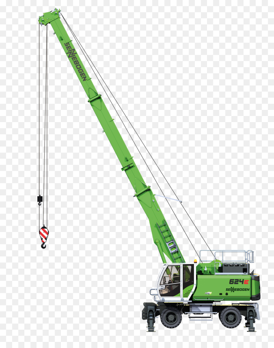 Mobile crane Sennebogen Werft Schweren Maschinen - Kran
