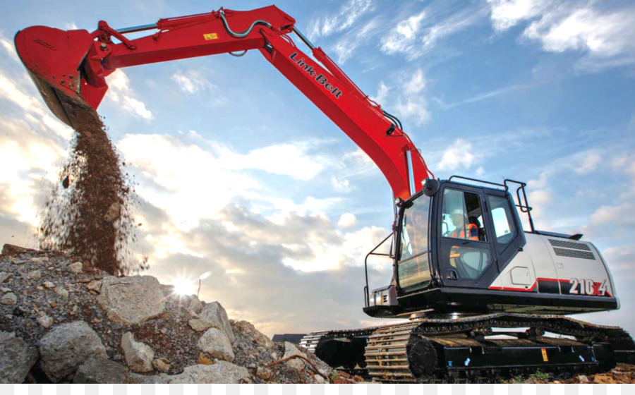 John Deere Escavatore Link-Belt Costruzione Di Attrezzature Pesanti, Macchine Movimento Terra - escavatore