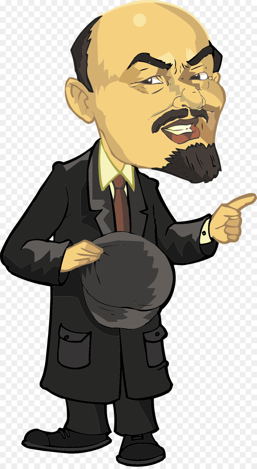 Vladimir Lenin Unione Sovietica, Caricatura, clipart - lenin