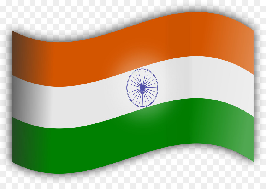 Flagge von Indien clipart - Indien Cliparts