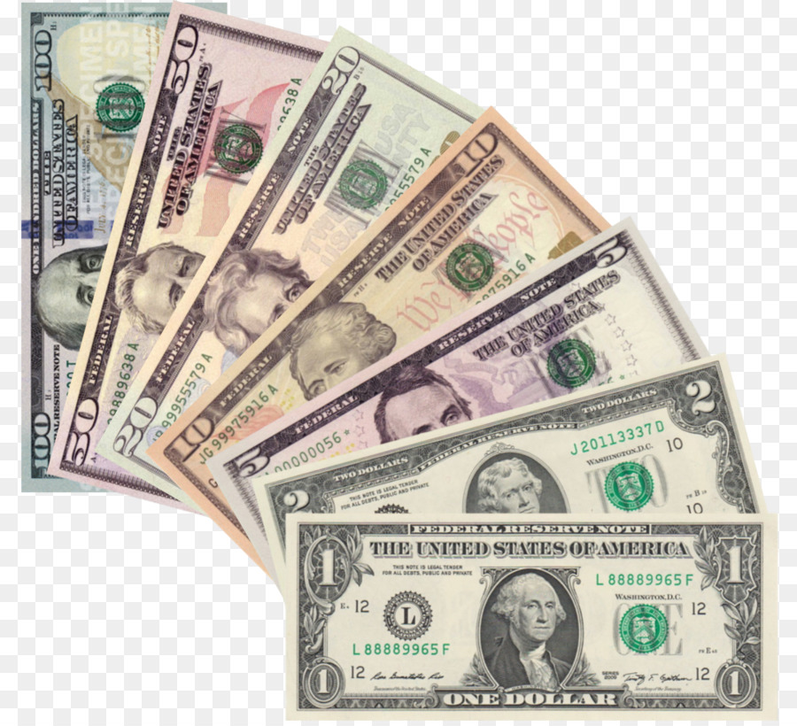 1 Dollar Bill Transparent Background