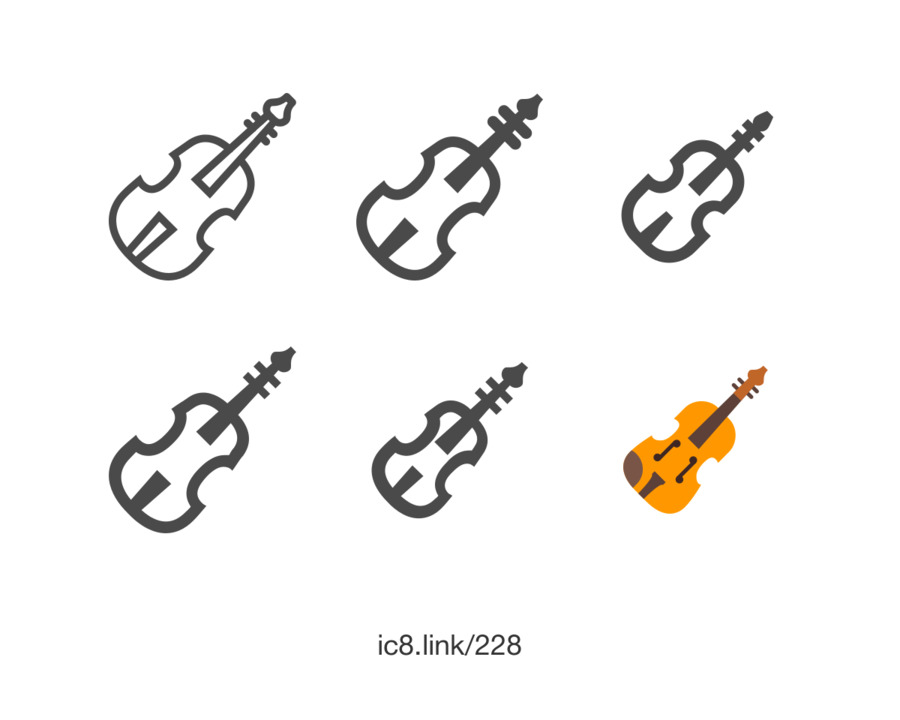 Geige Computer-Icons String - Geige