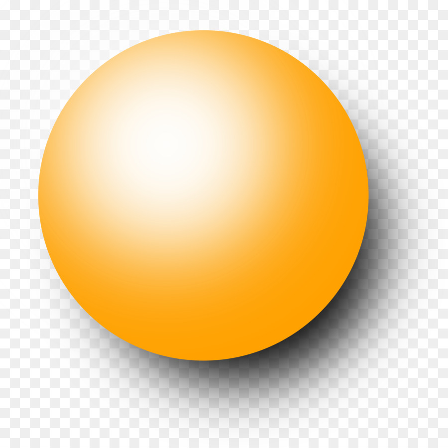 Kugel Orange Computer-Icons Clip art - Ping Pong