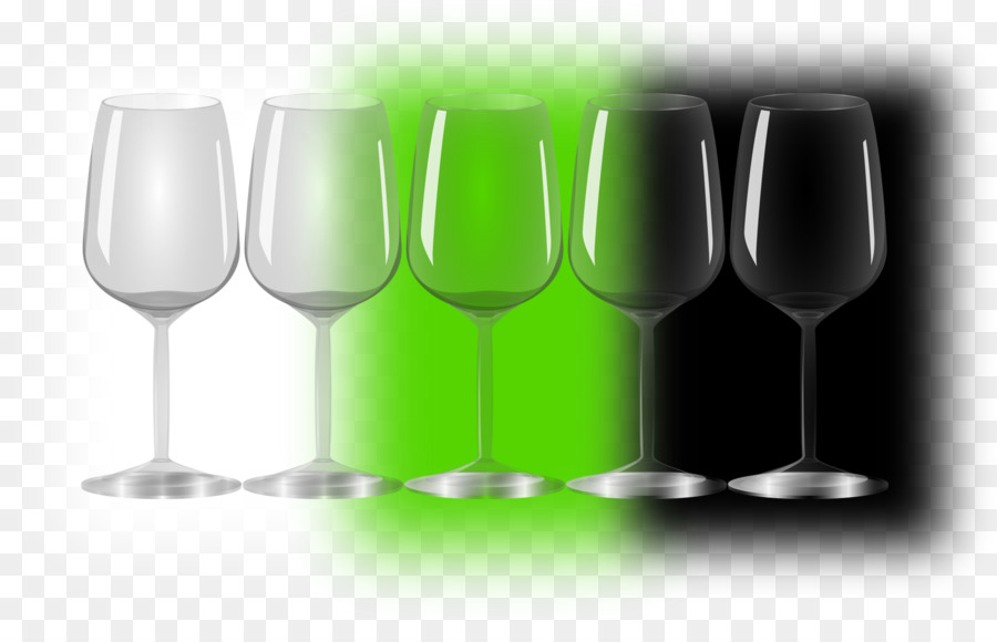Bicchiere di vino Lente di vetro Vaso di vetro al Piombo - vetro