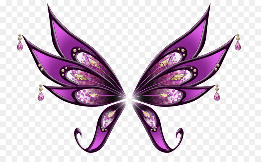 Butterfly Sirenix Mythix DeviantArt Lila - Flügel