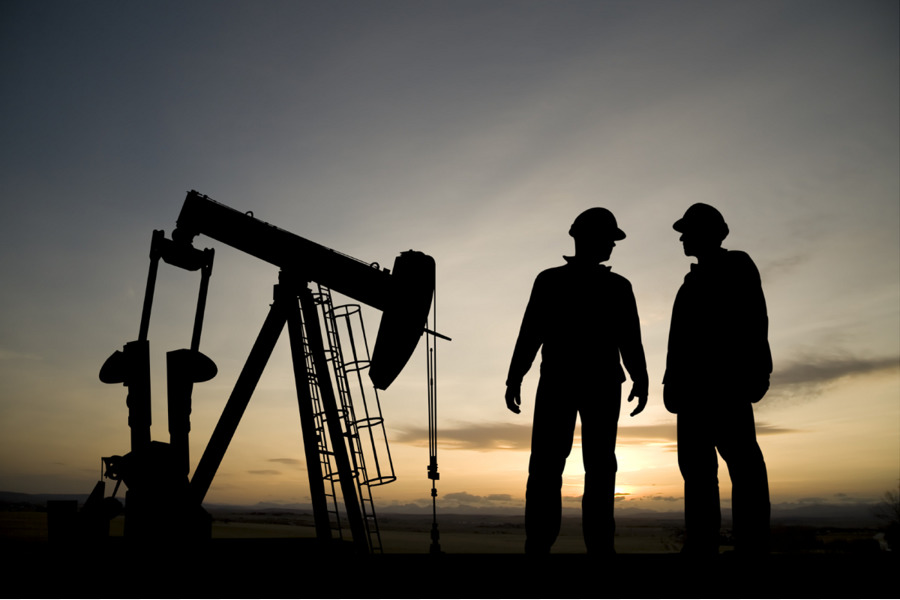 Erdölindustrie Petroleum Engineering ölsand Benzin - industrail Arbeiter und Ingenieure