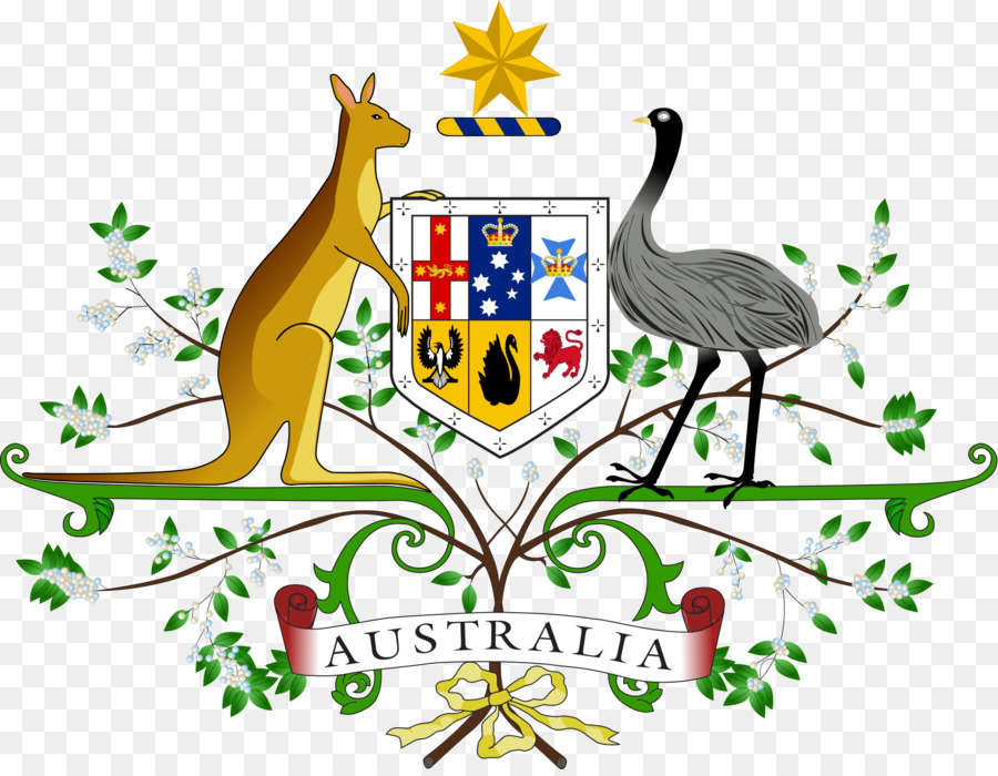 Wappen von Australien-Sterne-Nationale Symbole von Australien - gerb usa