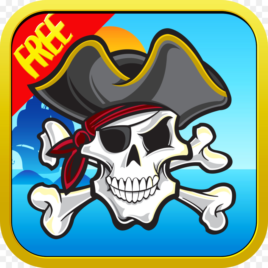 A forma di teschio cranio Umano simbolismo Pirateria Jolly Roger - pirata